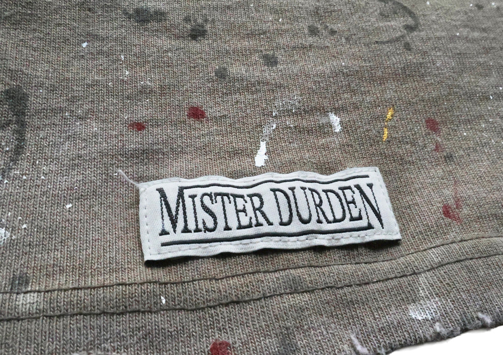【THE ONE】HARD DISTRESSED HEAVY TEE SS. LOGO-03