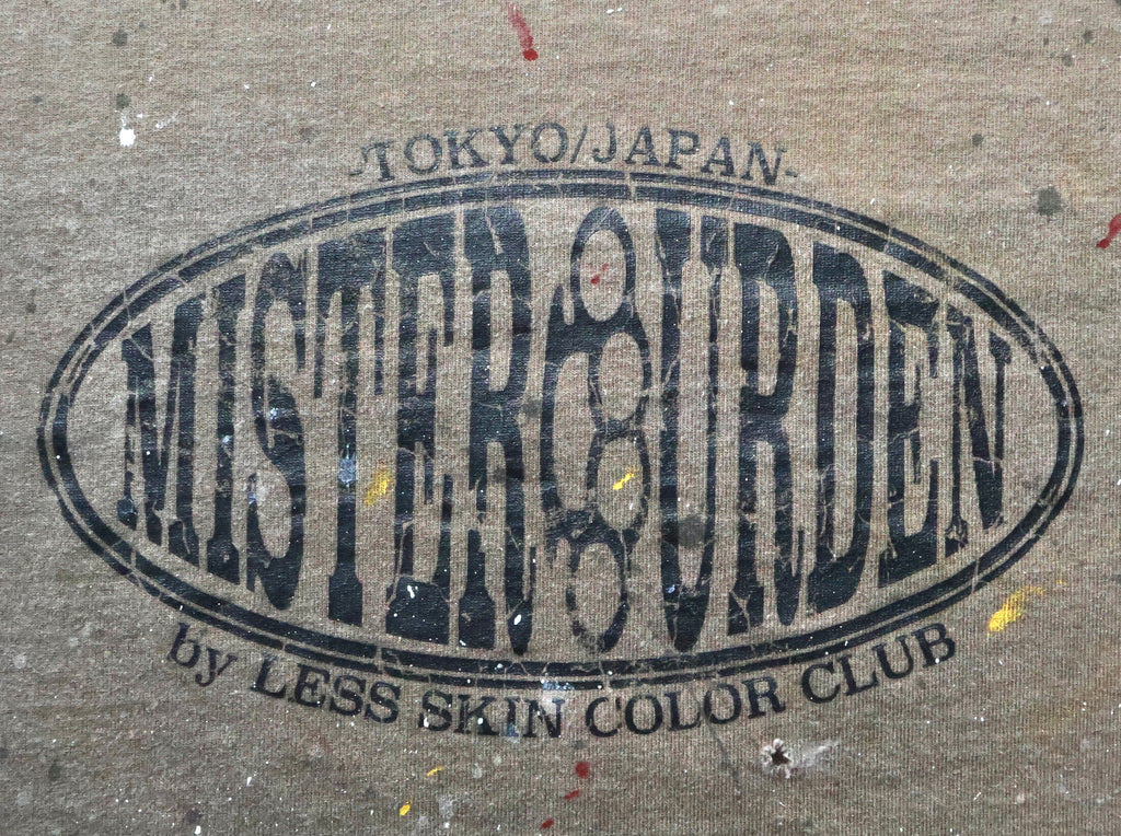 【THE ONE】HARD DISTRESSED HEAVY TEE SS. LOGO-03