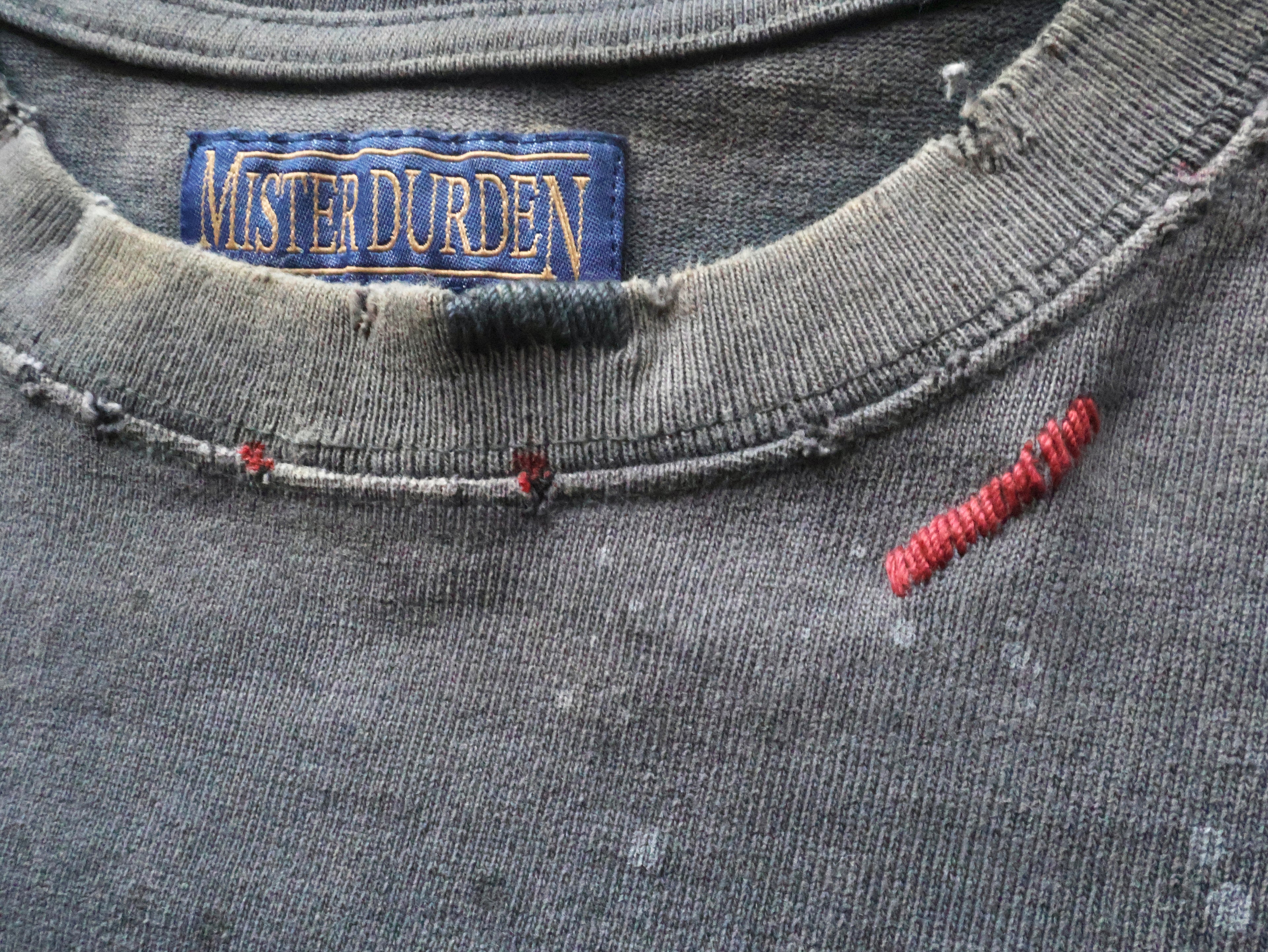 【THE ONE】FADED  HEAVY TEE SS. LOGO-03