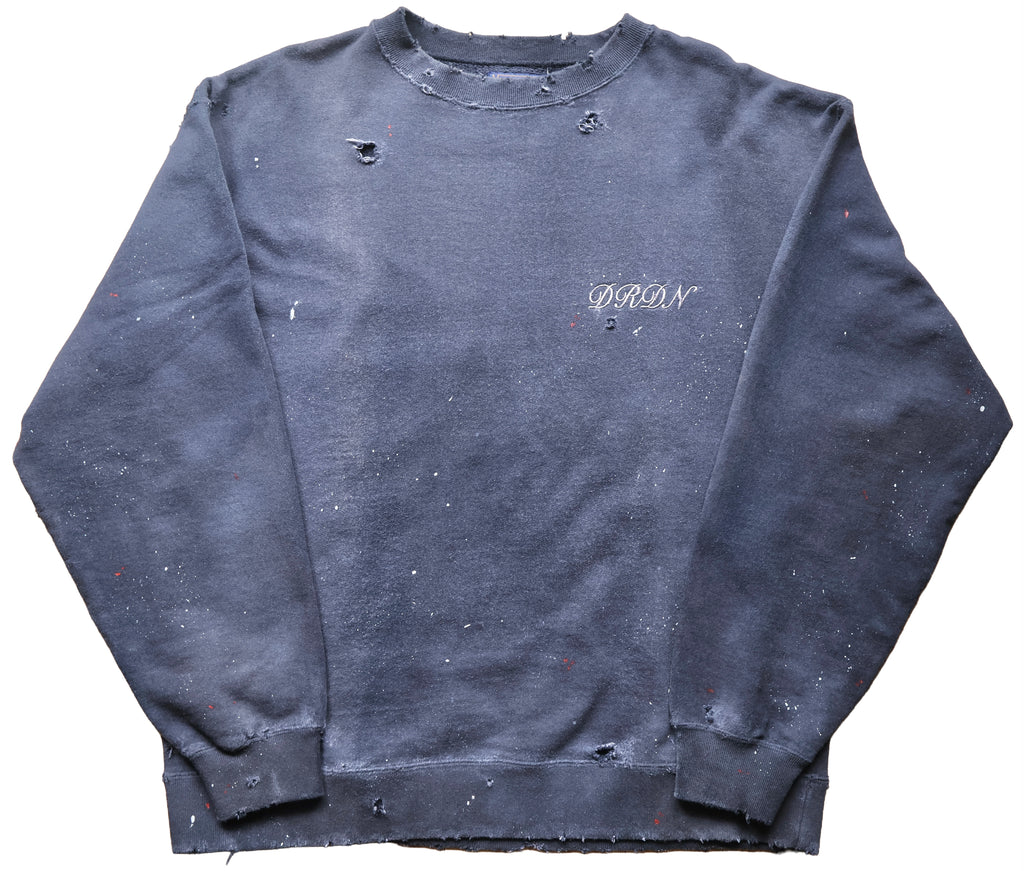 DAMAGE SWEAT SHIRT LS