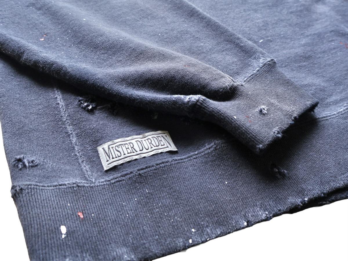 DAMAGE SWEAT SHIRT LS