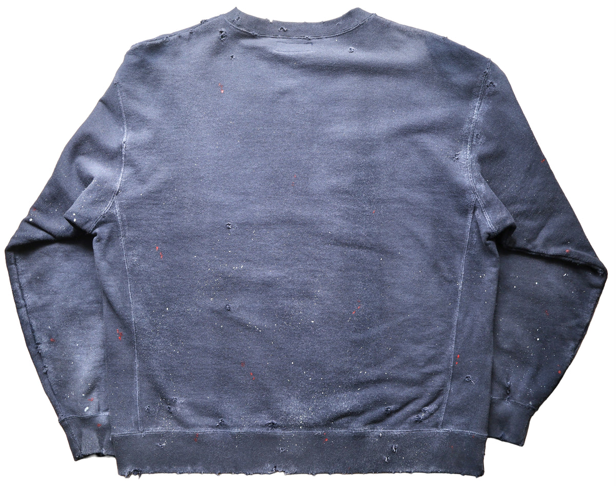 DAMAGE SWEAT SHIRT LS
