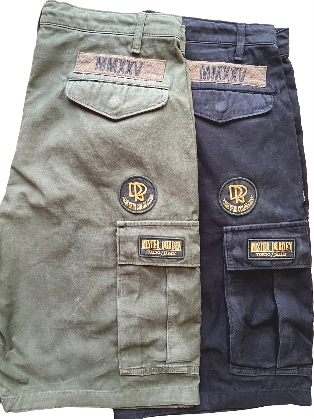 WASHED CARGO SHORTS. CORDURA®︎