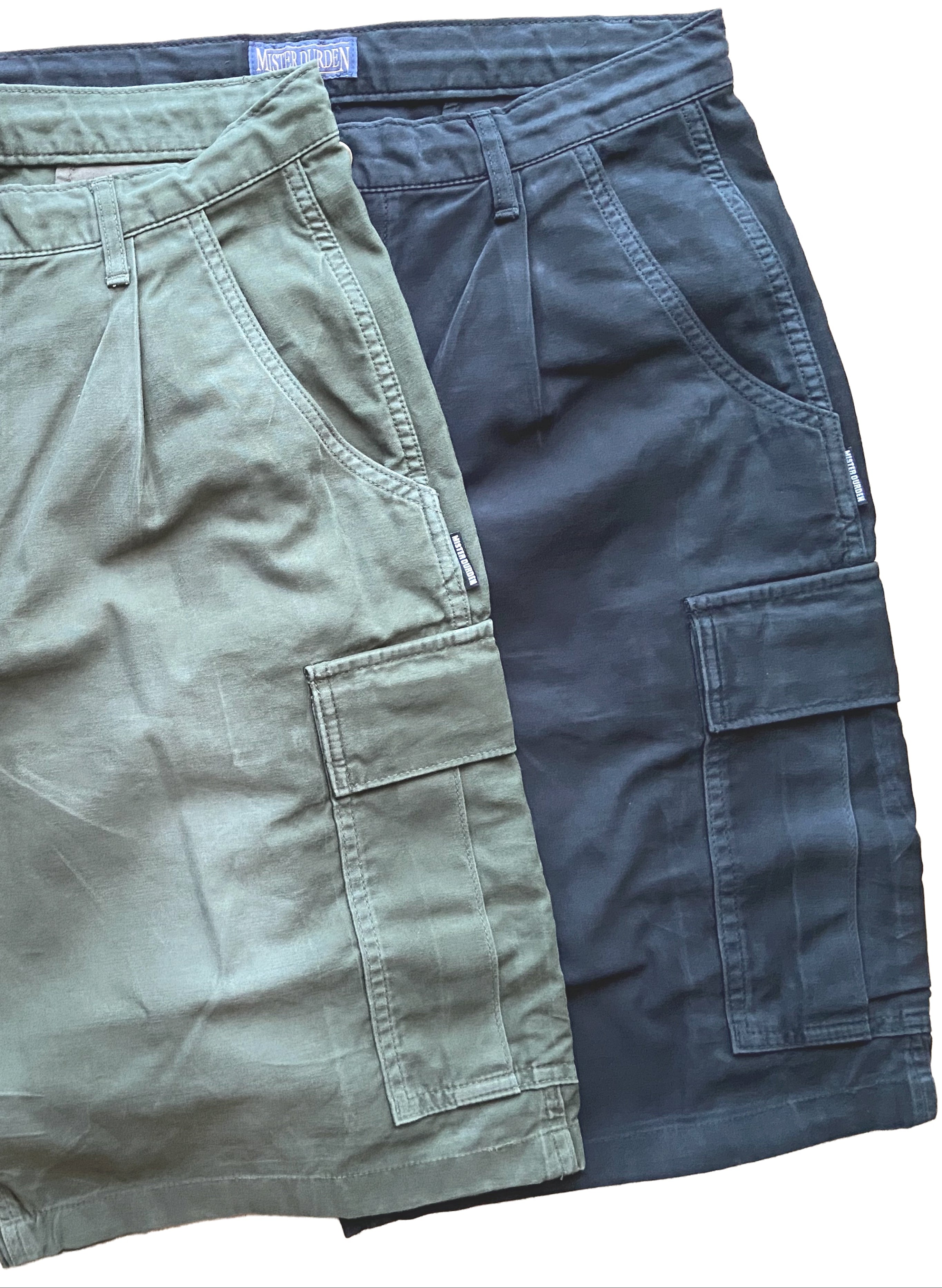 WASHED CARGO SHORTS. CORDURA®︎