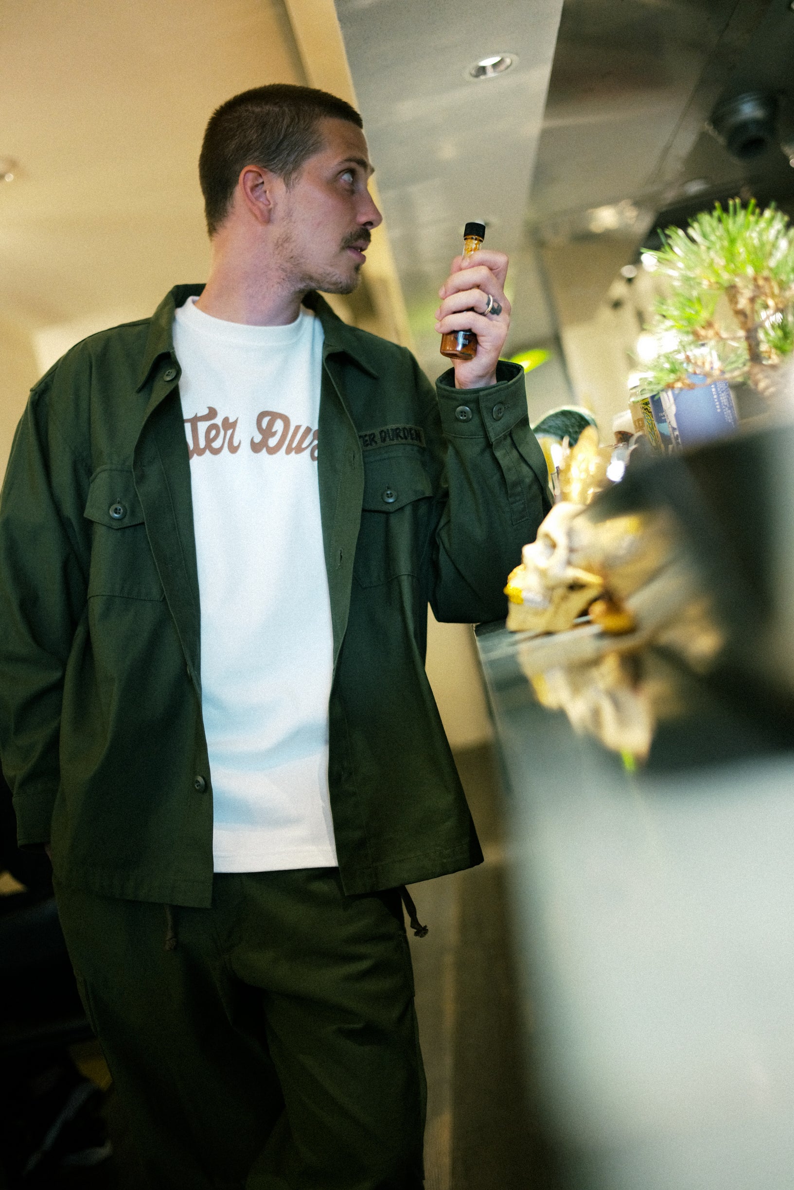 HEAVY LOOSE FIT TEE SS / LOGO-01