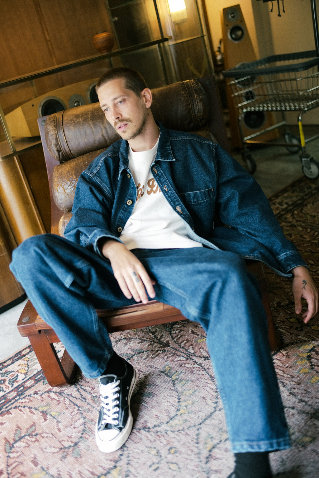 HEAVY LOOSE FIT TEE SS. LOGO-01