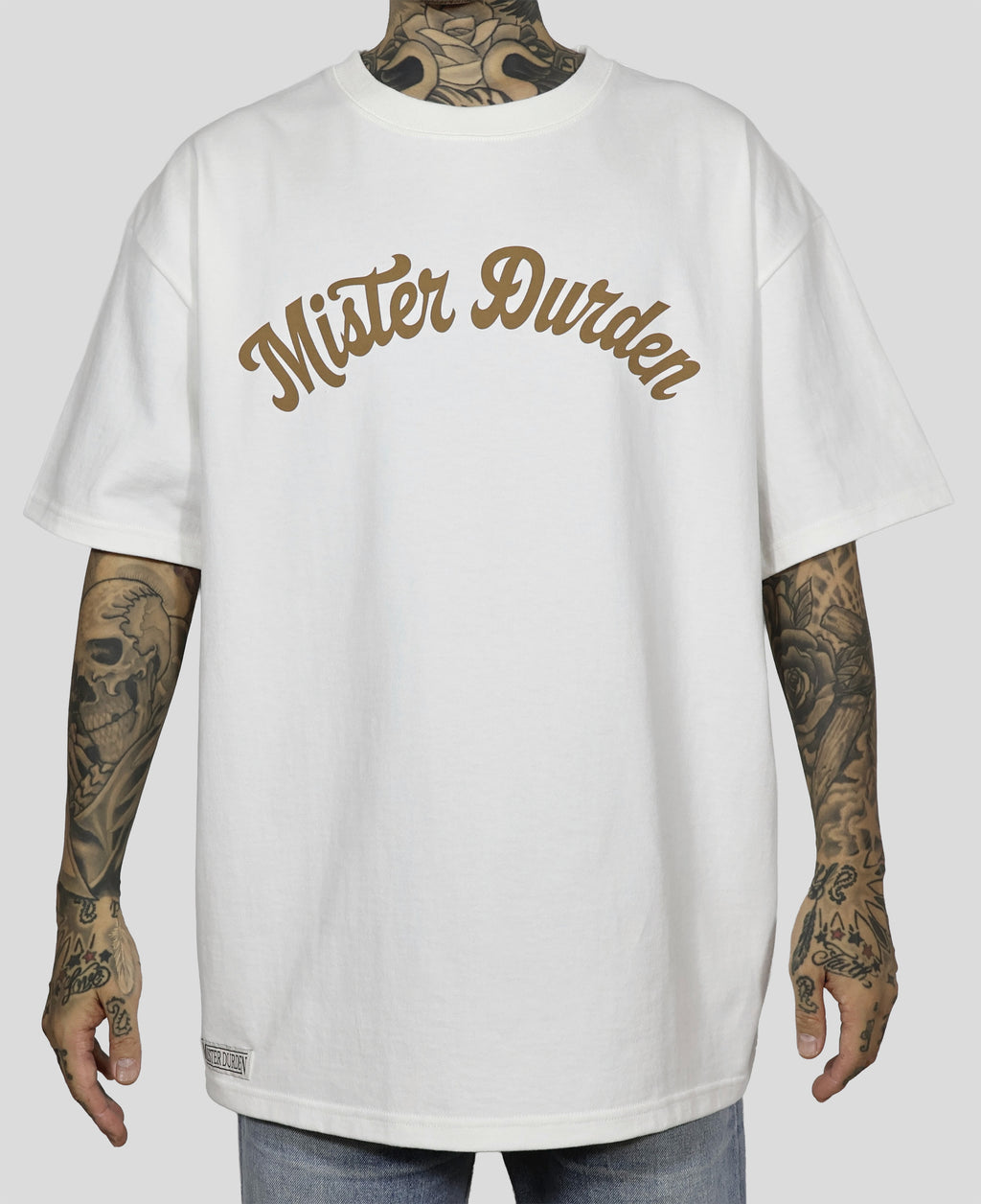 HEAVY LOOSE FIT TEE SS / LOGO-01
