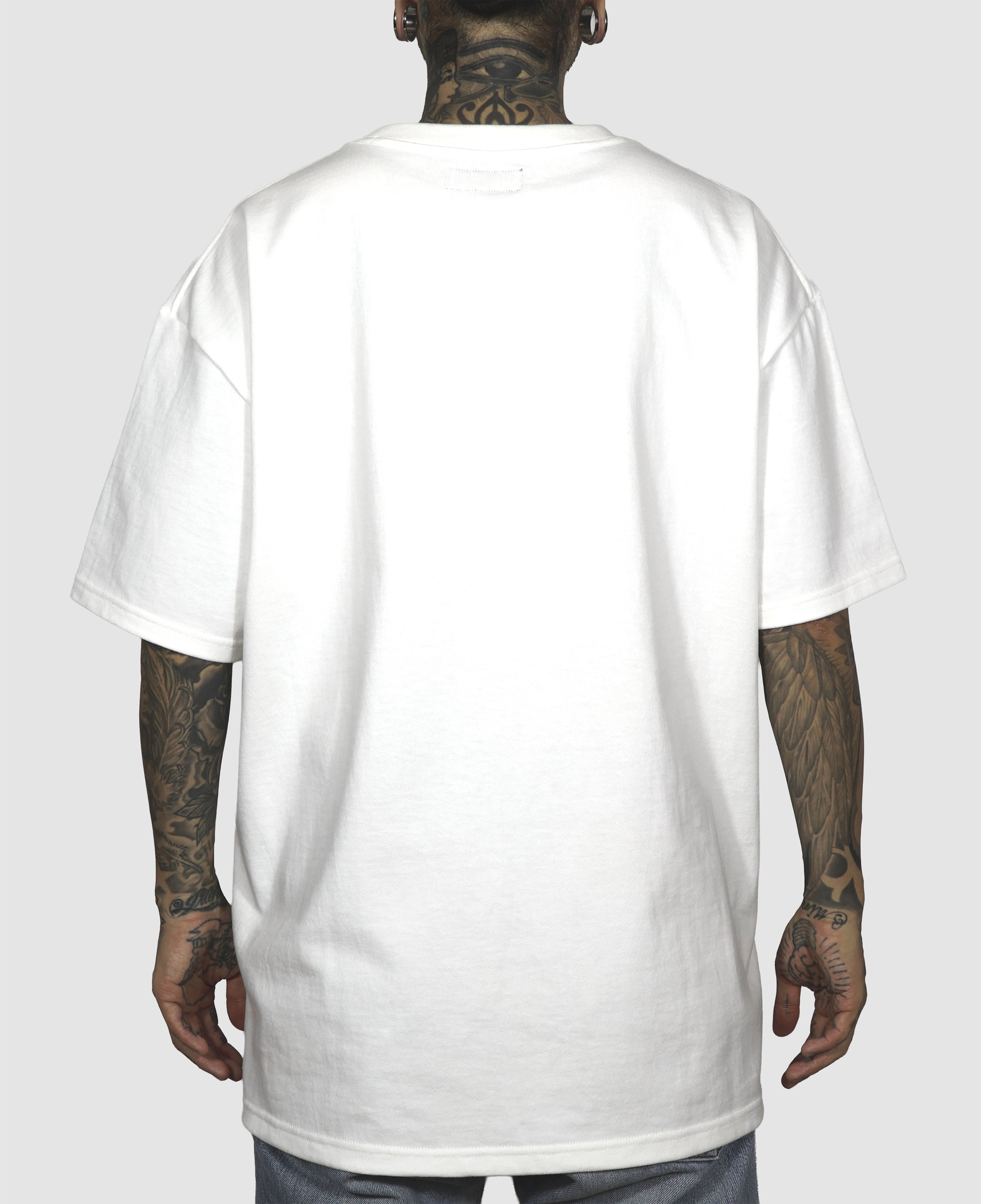 HEAVY LOOSE FIT TEE SS / LOGO-01