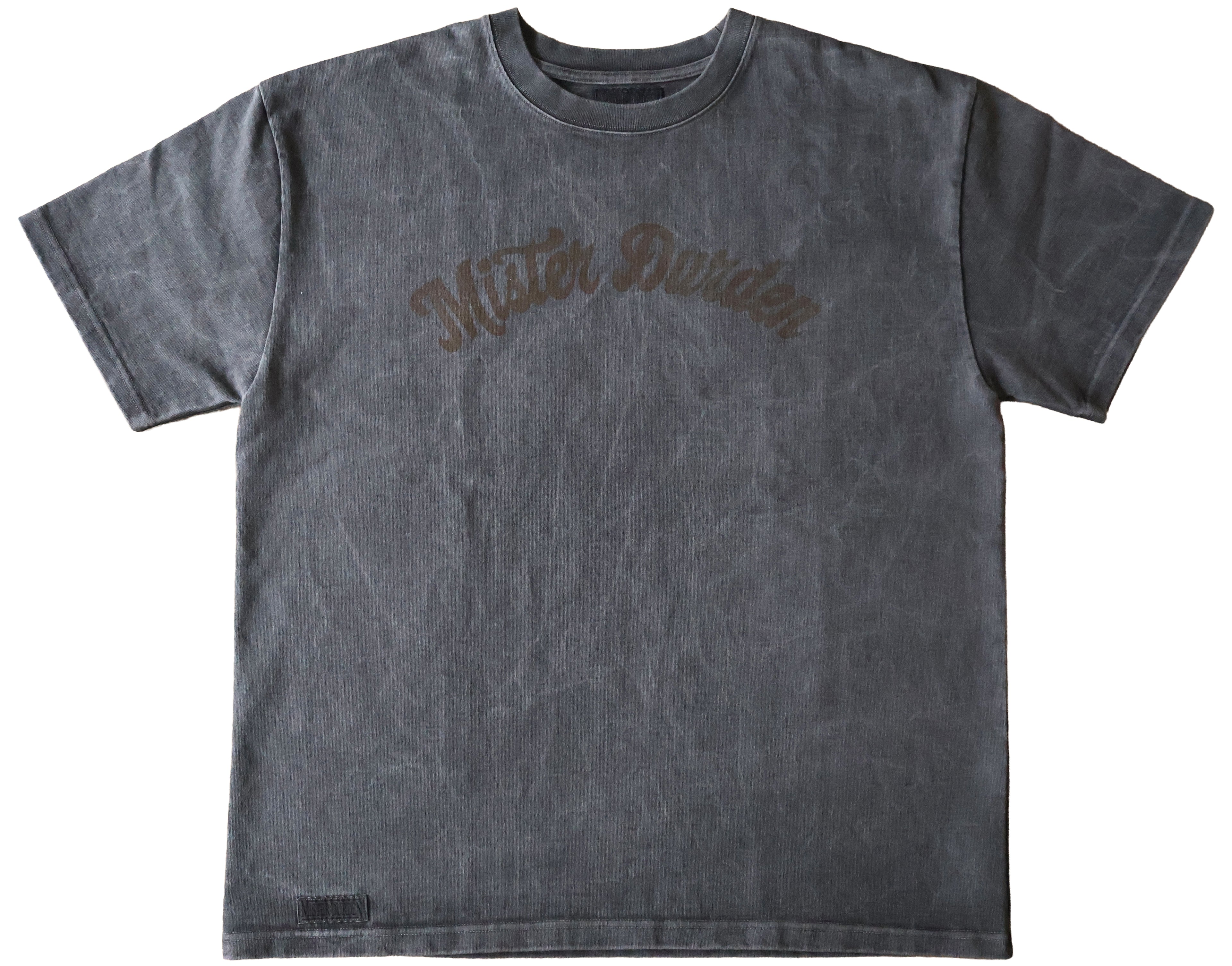 GARMENT DYE HEAVY LOOSE FIT TEE SS. LOGO-01