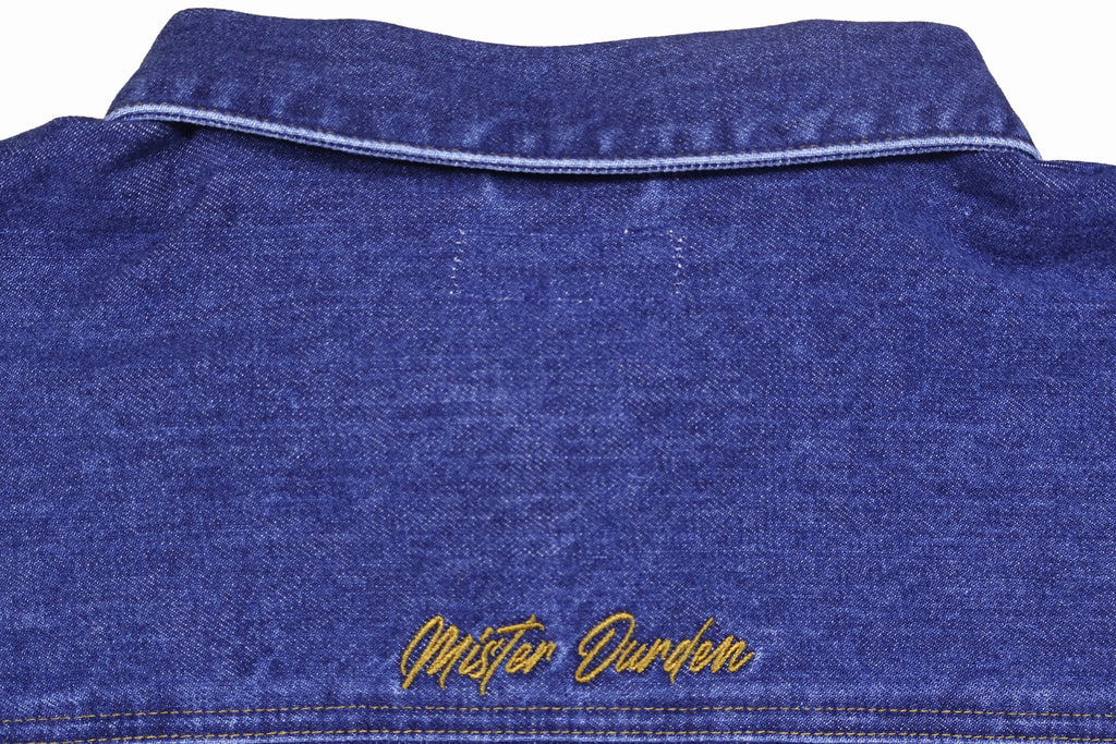 LOOSE DENIM SHIRT JACKET. 14oz