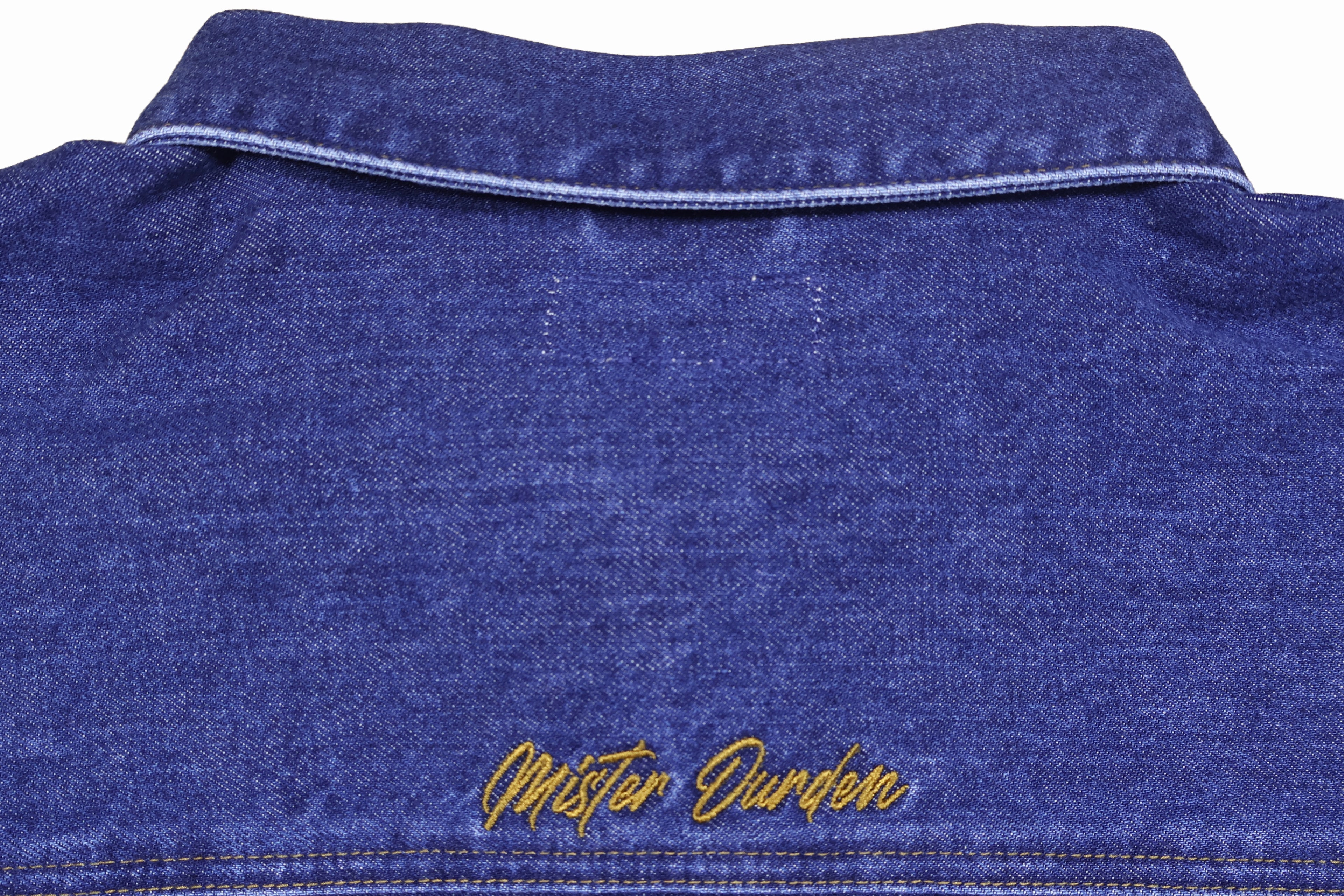 LOOSE DENIM SHIRT JACKET. 14oz