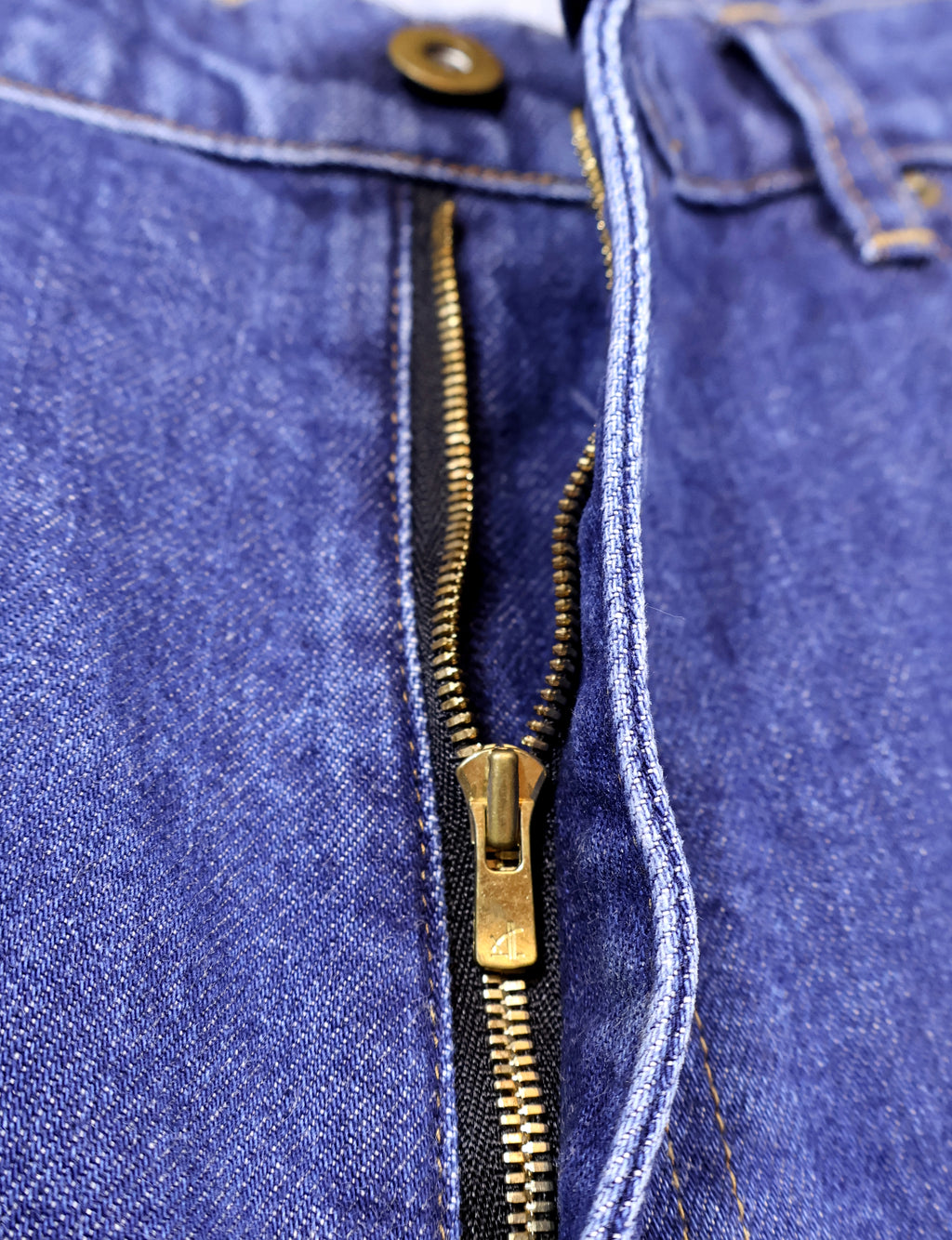 LOOSE DENIM PANTS. 14oz